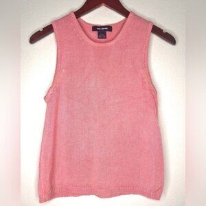 The Limited Vintage 100% silk Pink Sleeveless Knit Top S